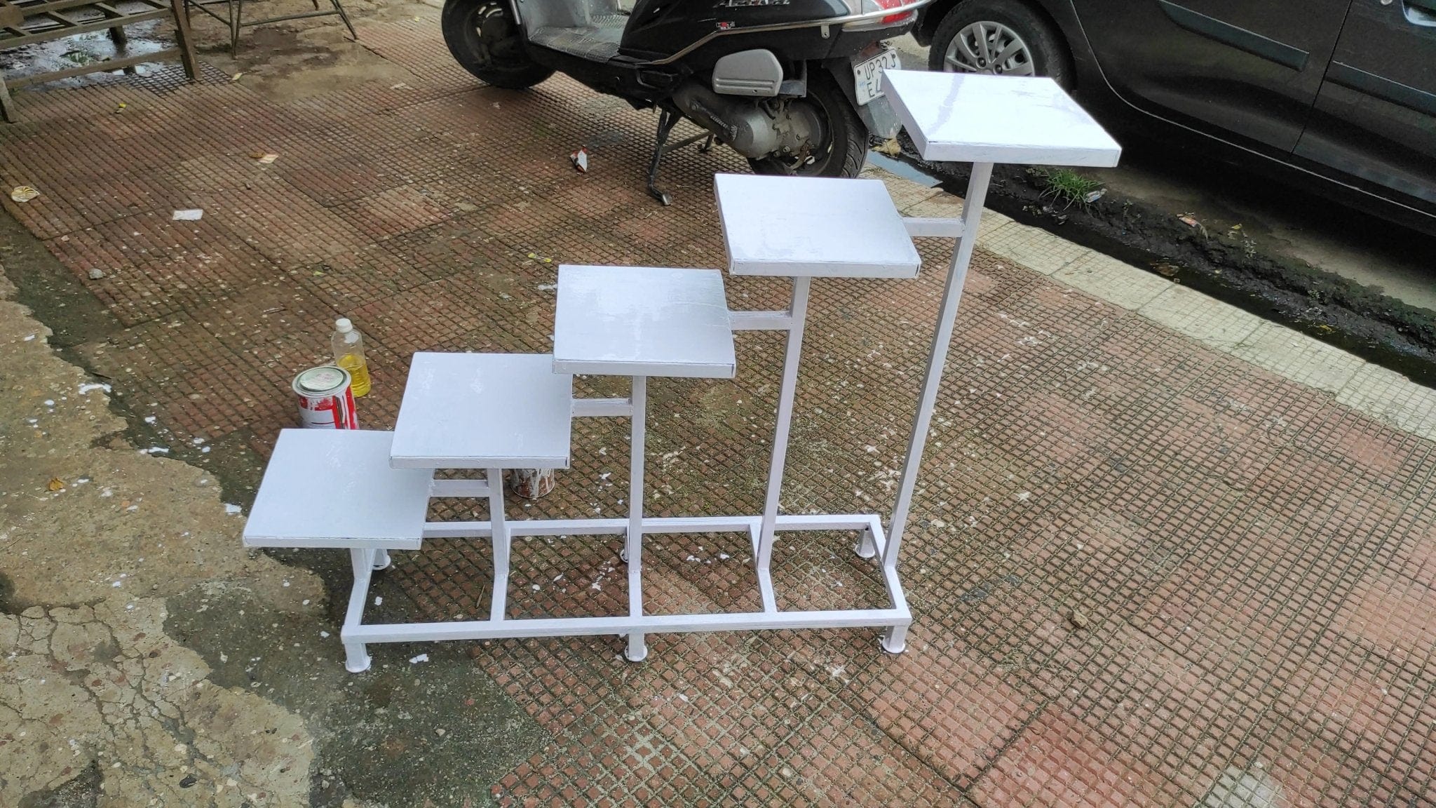 Height of this Planter stand by R A Steels ?